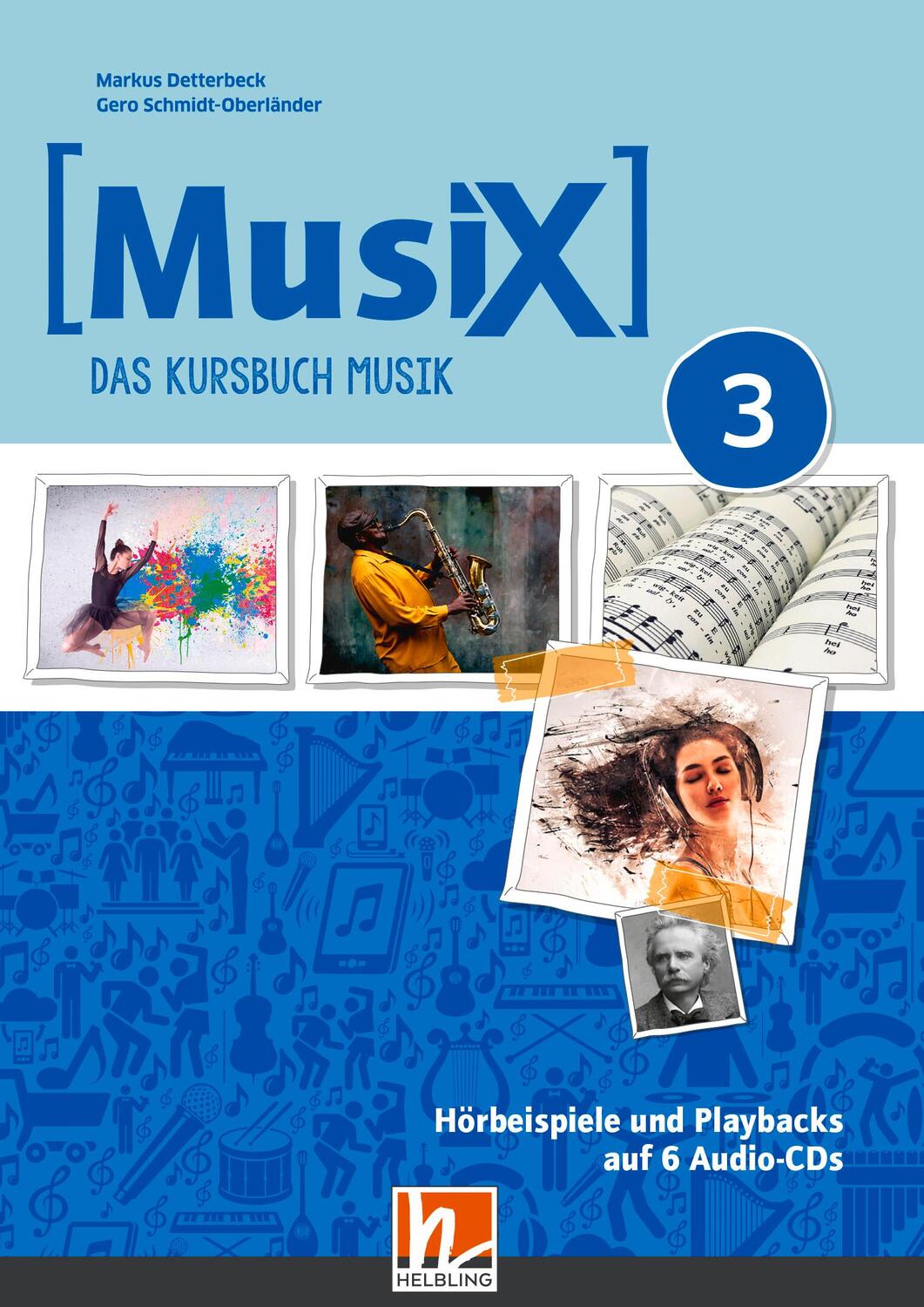 Cover: 9783862275403 | MusiX 3 (Ausgabe ab 2019) Audio-Aufnahmen | Das Kursbuch Musik 3