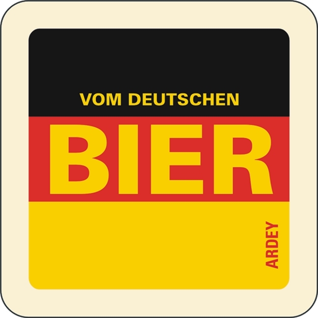 Cover: 9783870233143 | Vom deutschen Bier | Ein Bierbuch im Bierdeckelformat | Gollmann