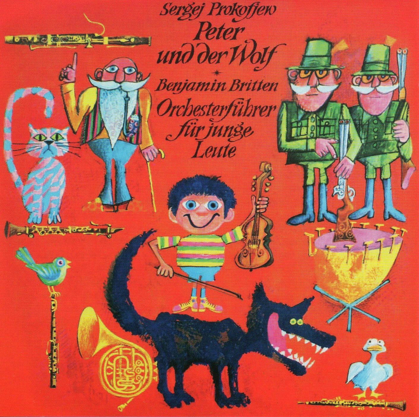 Cover: 9783931925086 | Peter und der Wolf | Orchesterführer für Kinder | Sergei Prokofjew