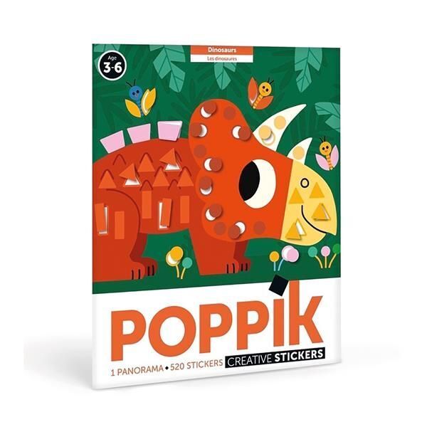 Cover: 3760262411606 | POPPIK Sticker Panorama Poster Dinosaurier | Poster | Deutsch | 2024