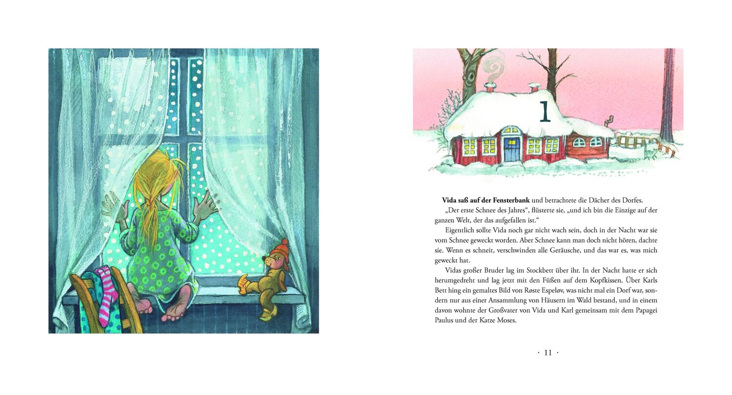 Bild: 9783961291748 | Vida und der Weihnachtself | Bjarne Reuter | Buch | Edel Kids Books