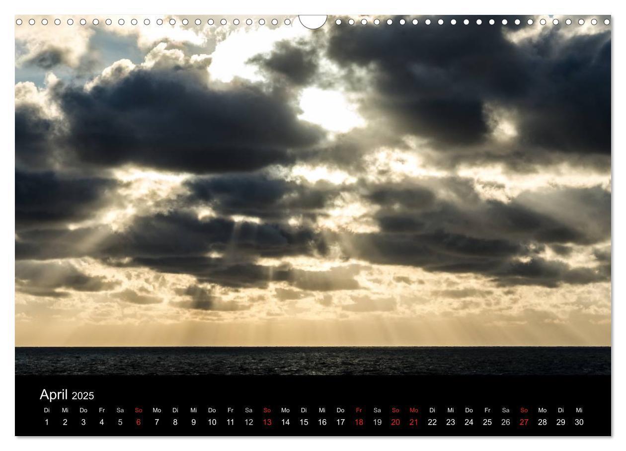 Bild: 9783435655847 | Wolkenmalerei (Wandkalender 2025 DIN A3 quer), CALVENDO Monatskalender