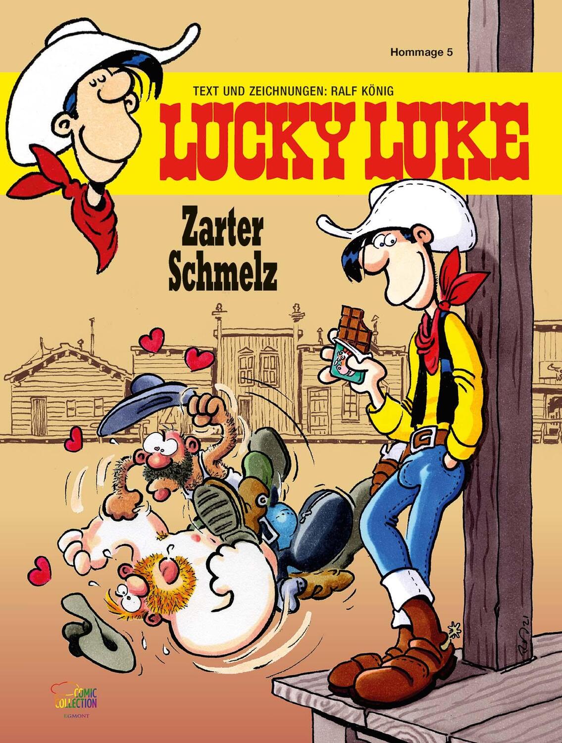 Cover: 9783770405008 | Zarter Schmelz | Eine Lucky-Luke-Hommage von Ralf König | Ralf König