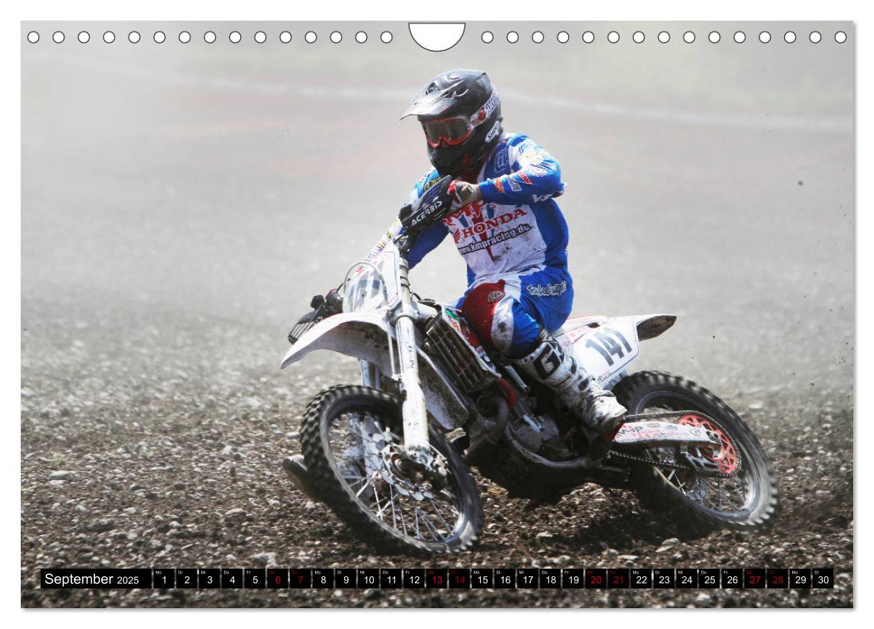 Bild: 9783435131921 | Moto Cross (Wandkalender 2025 DIN A4 quer), CALVENDO Monatskalender