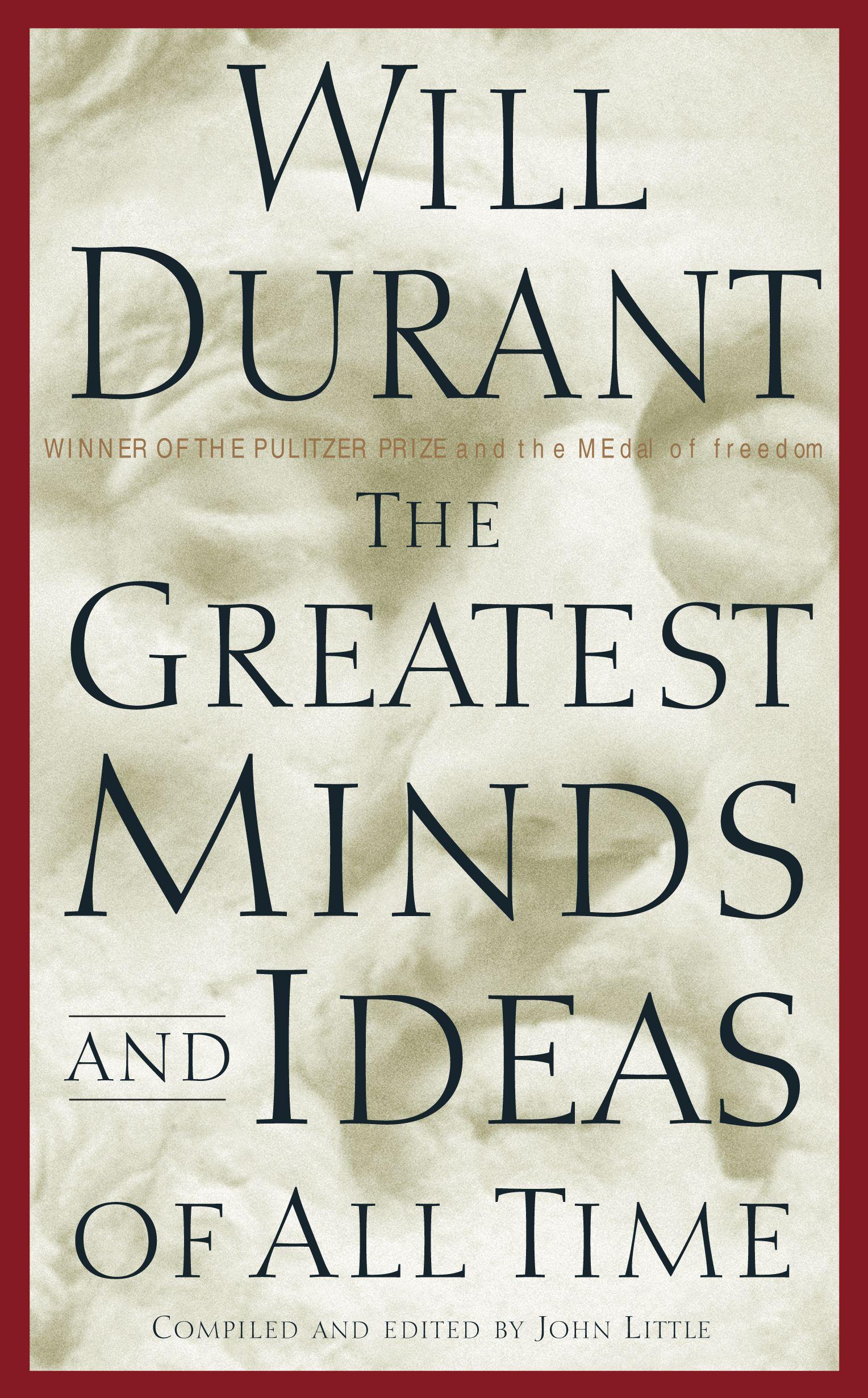 Cover: 9780743235532 | The Greatest Minds and Ideas of All Time | Will Durant | Buch | 2002