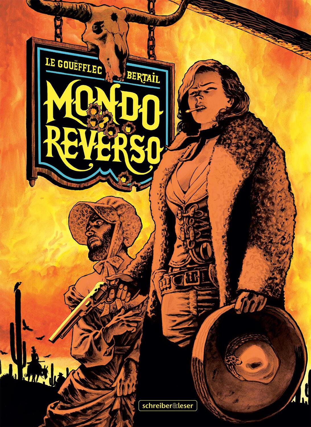Cover: 9783946337836 | Mondo Reverso 1. Cornelia & Lindbergh | Arnaud Le Gouëfflec | Buch