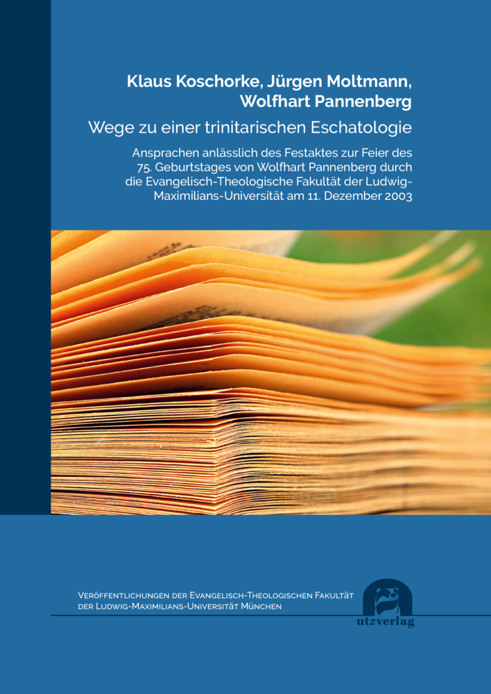 Cover: 9783831685110 | Wege zu einer trinitarischen Eschatologie | Klaus Koschorke (u. a.)