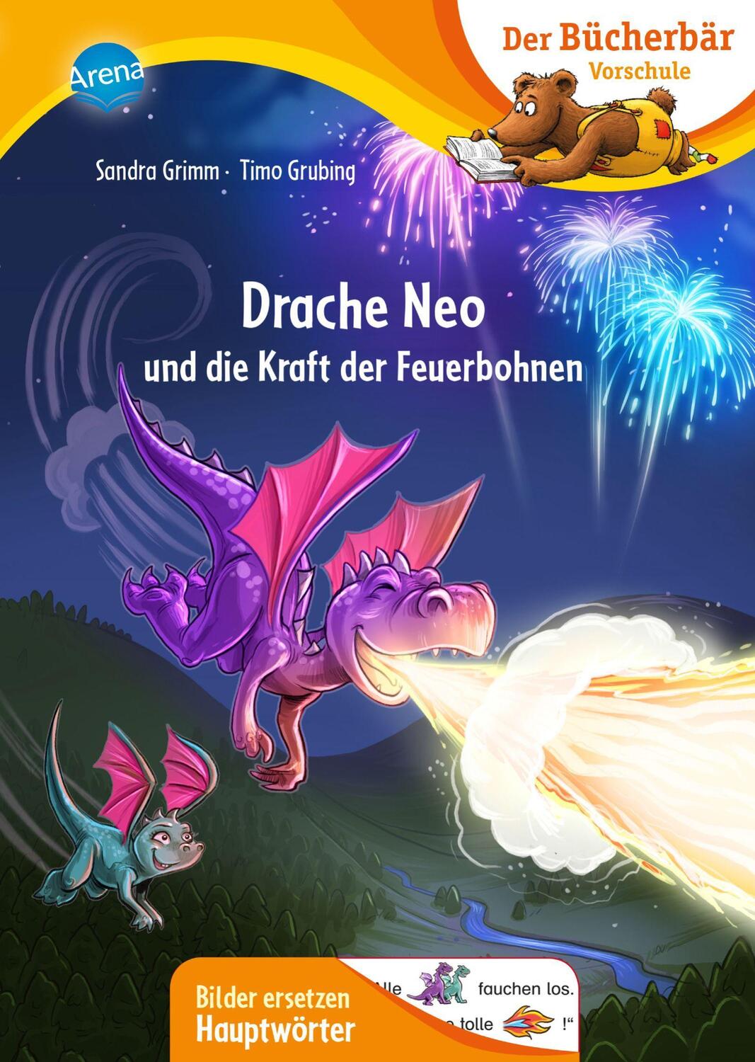Cover: 9783401716695 | Drache Neo und die Kraft der Feuerbohnen | Sandra Grimm | Buch | 2023