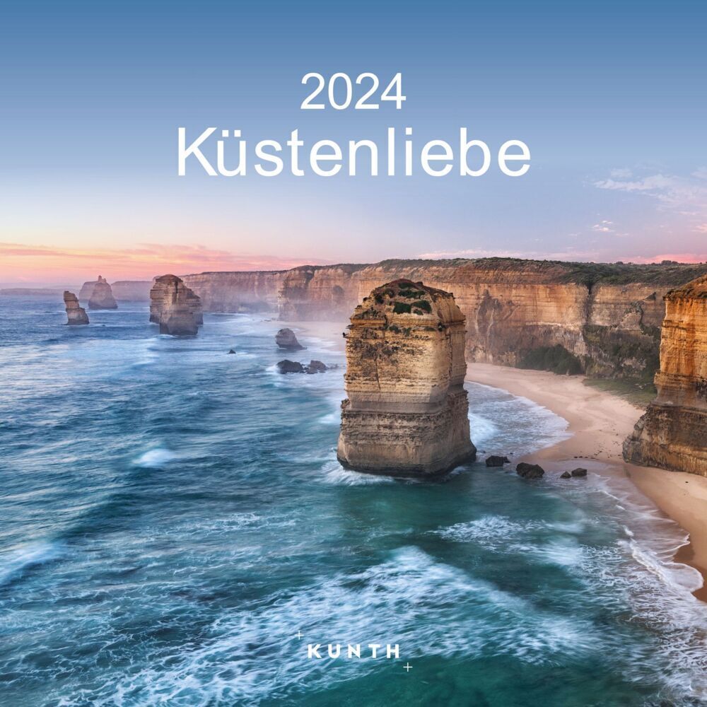 Cover: 9783965913097 | Küstenliebe - KUNTH Broschurkalender 2024 | Kalender | 28 S. | Deutsch