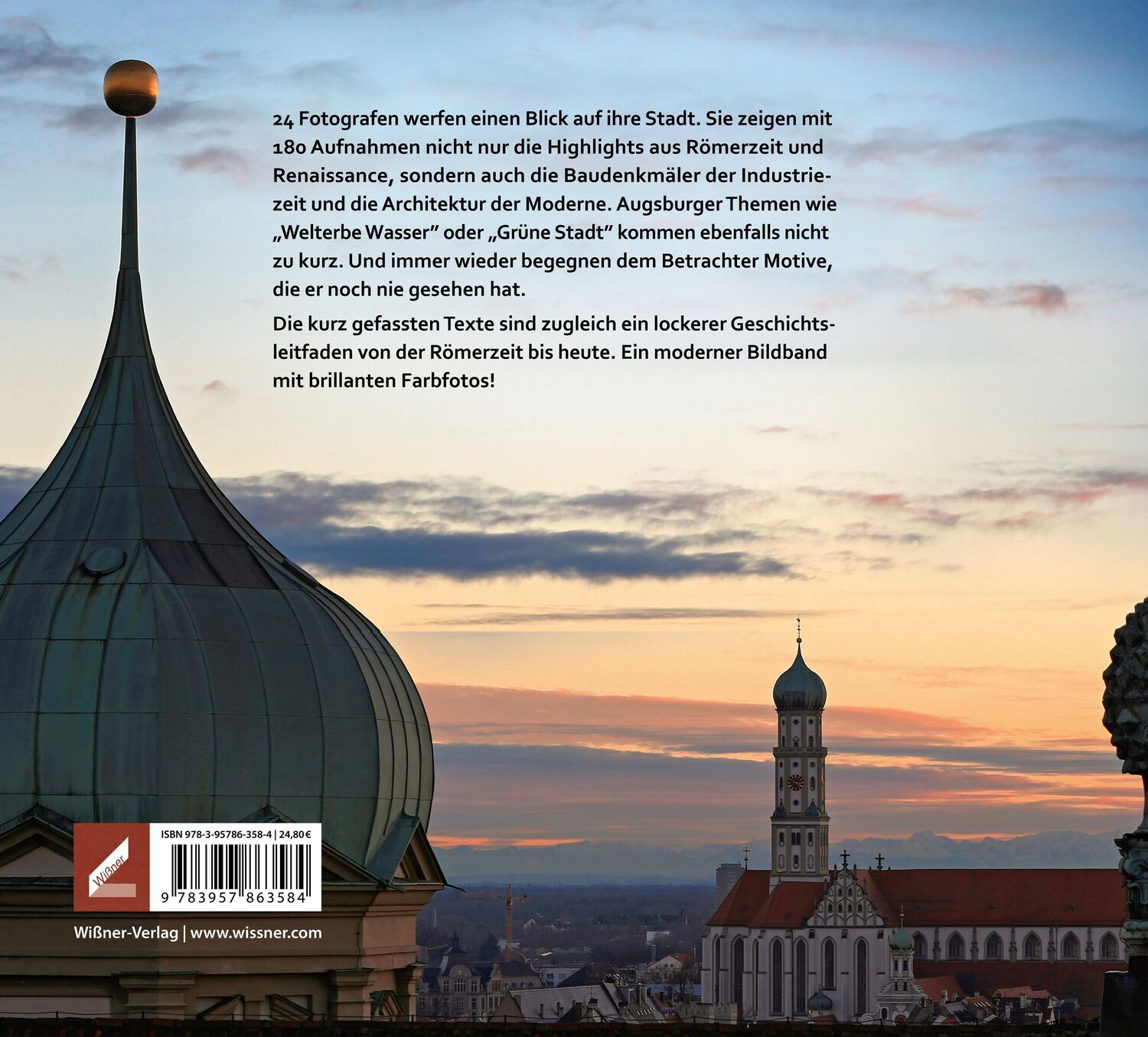 Rückseite: 9783957863584 | Augsburg - Neue Bilder einer Stadt | Bernd Wißner | Buch | 142 S.