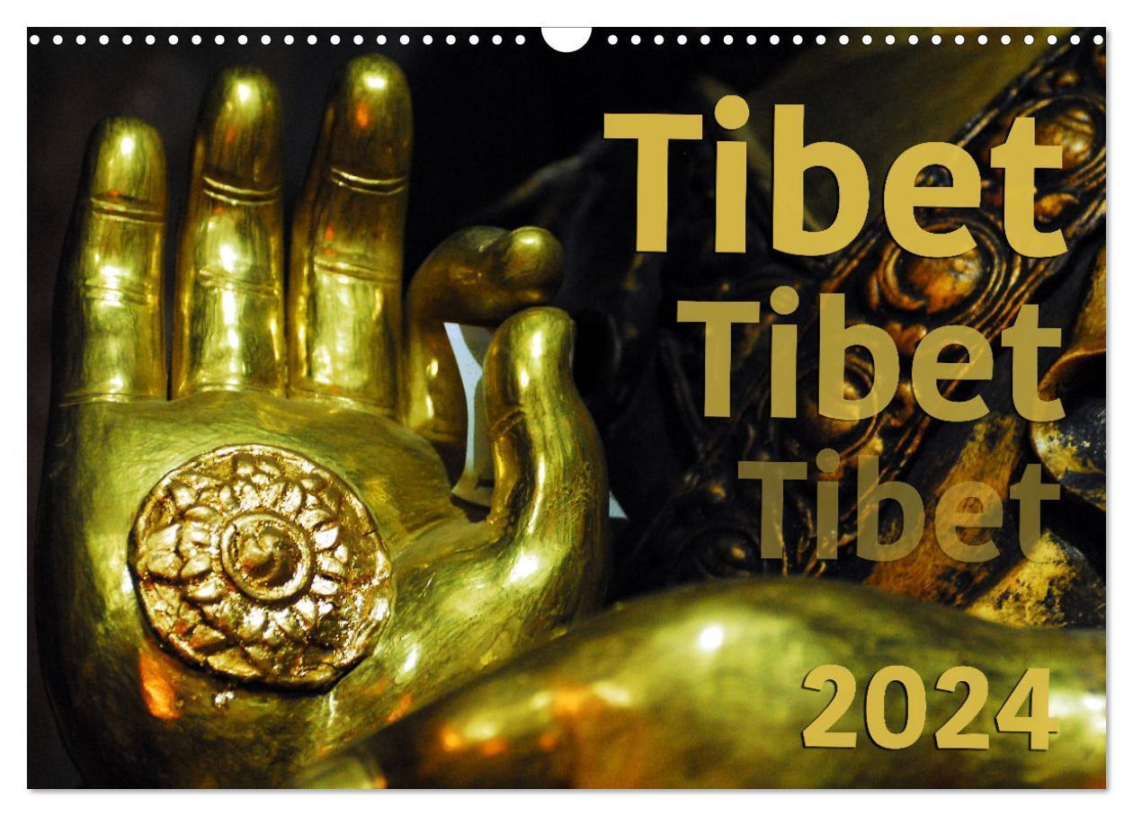 Cover: 9783675434585 | Tibet - Tibet - Tibet 2024 (Wandkalender 2024 DIN A3 quer),...
