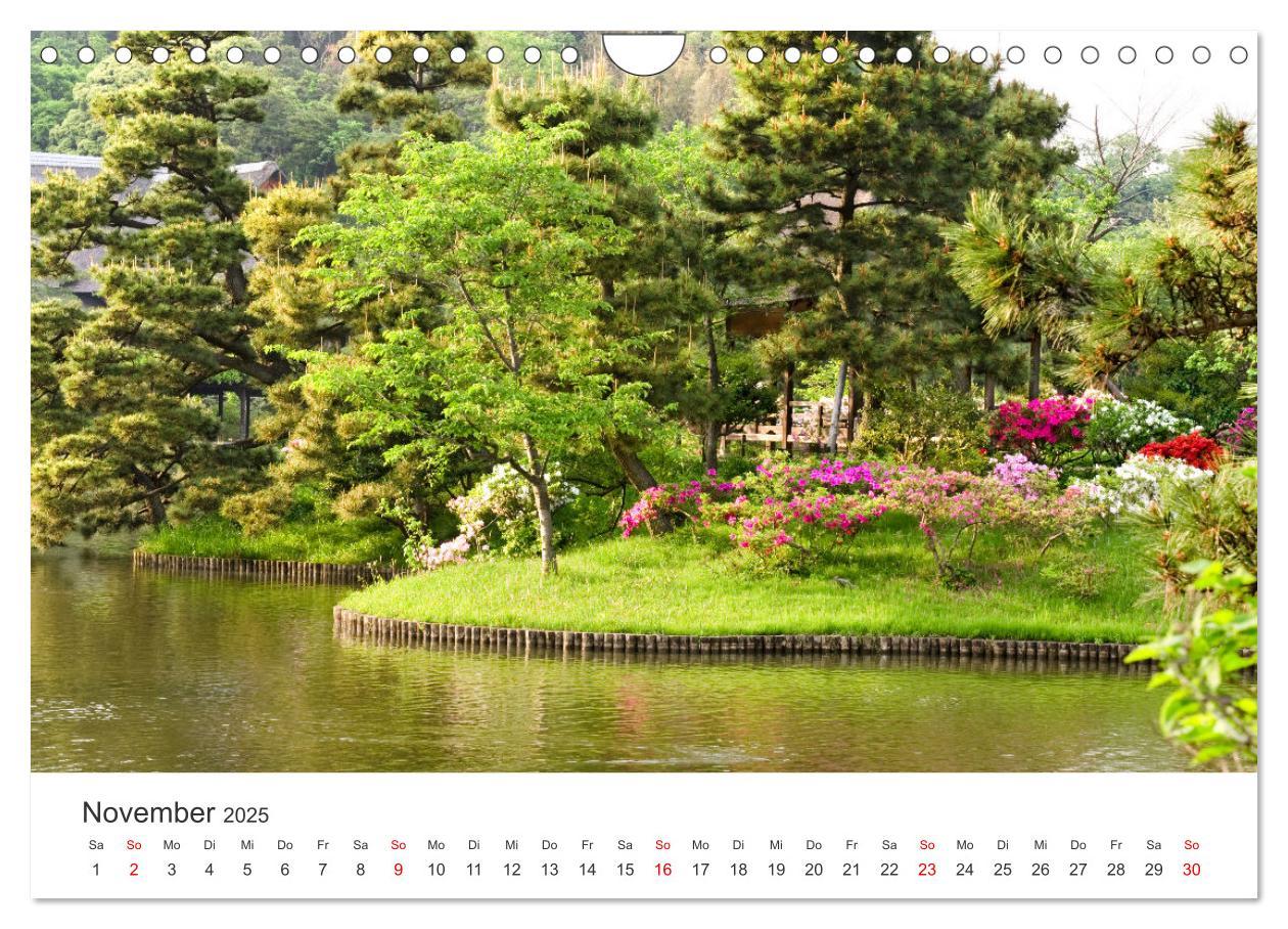 Bild: 9783383968433 | Gärten in Japan (Wandkalender 2025 DIN A4 quer), CALVENDO...