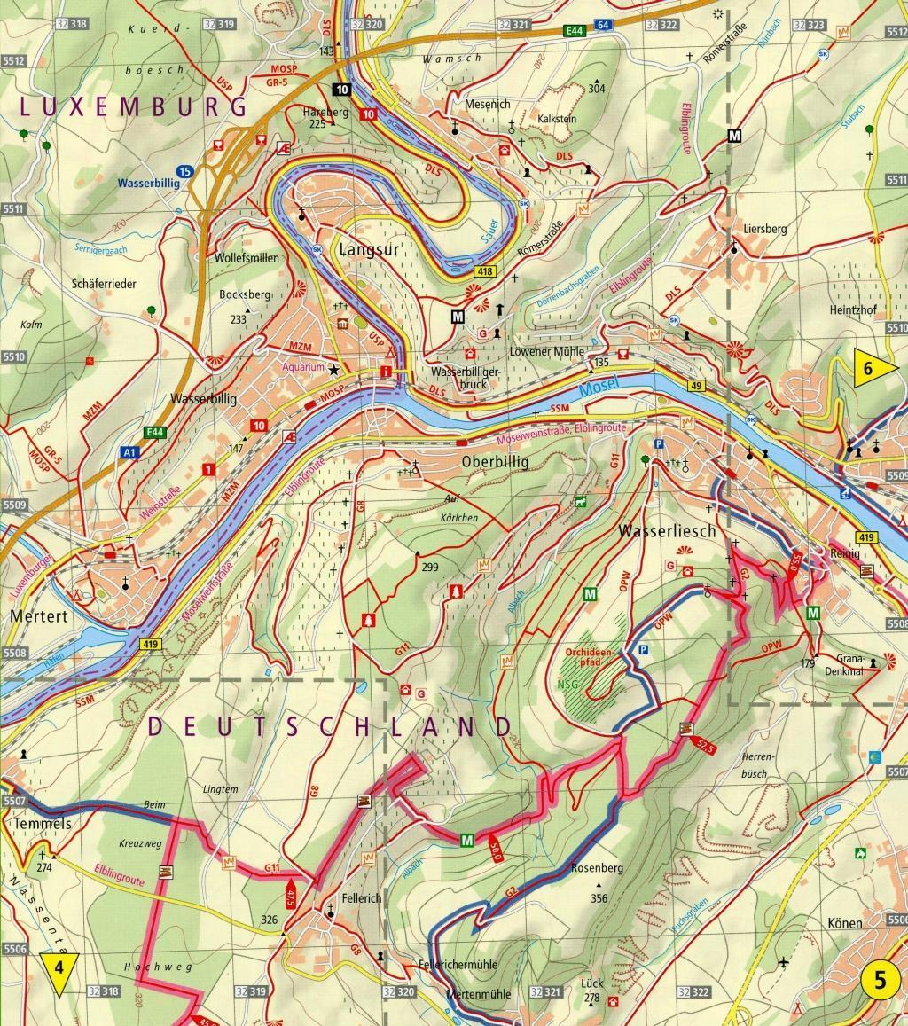 Bild: 9783899206999 | Moselsteig, Perl - Koblenz | (Land-)Karte | Leporello Wanderkarte