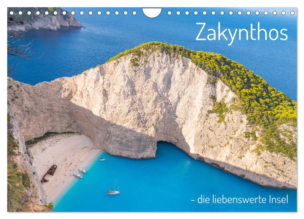 Cover: 9783675774186 | Zakynthos - die liebenswerte Insel (Wandkalender 2024 DIN A4 quer),...