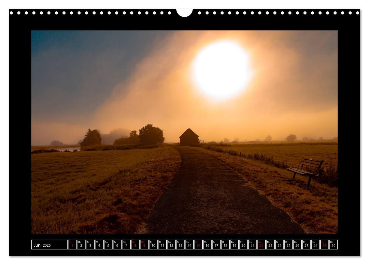 Bild: 9783435450145 | Lichtlandschaft Worpswede (Wandkalender 2025 DIN A3 quer), CALVENDO...