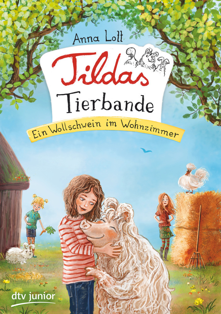 Cover: 9783423761864 | Tildas Tierbande - Ein Wollschwein im Wohnzimmer | Anna Lott | Buch