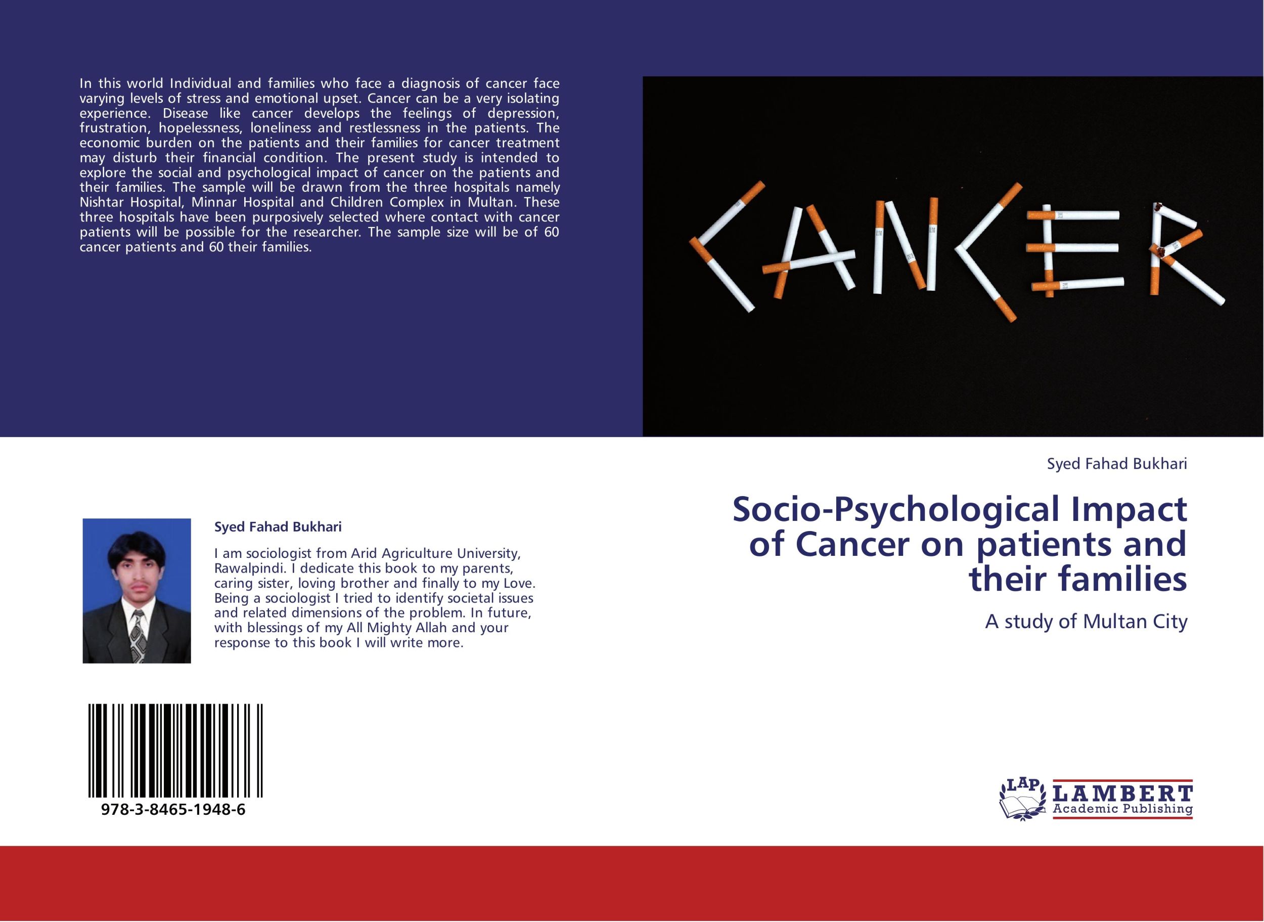 Cover: 9783846519486 | Socio-Psychological Impact of Cancer on patients and their families