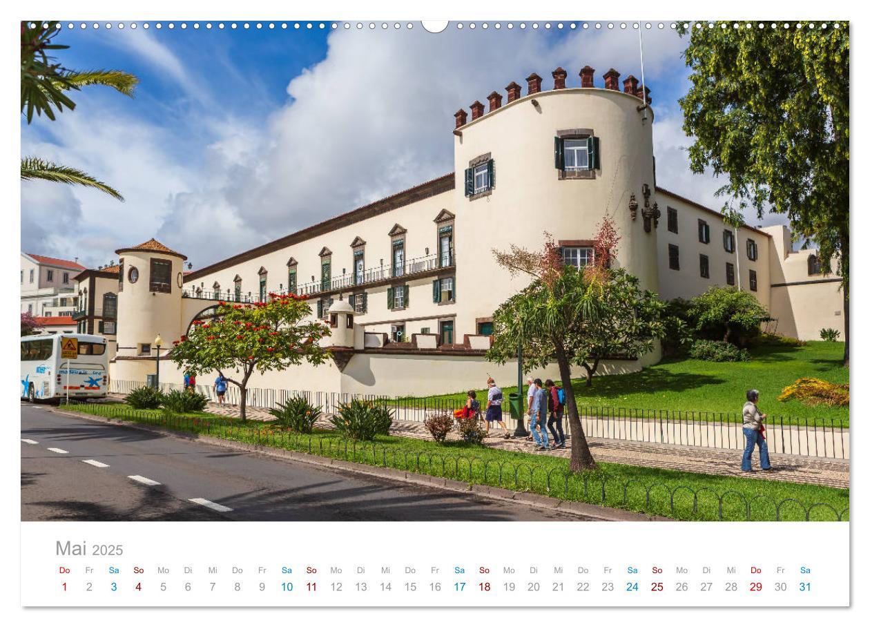 Bild: 9783435244836 | Funchal - Madeiras stolze Hauptstadt (Wandkalender 2025 DIN A2...