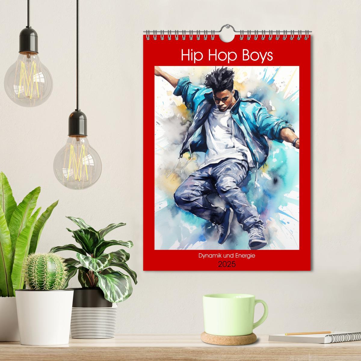 Bild: 9783435860753 | Hip Hop Boys. Dynamik und Energie (Wandkalender 2025 DIN A4 hoch),...