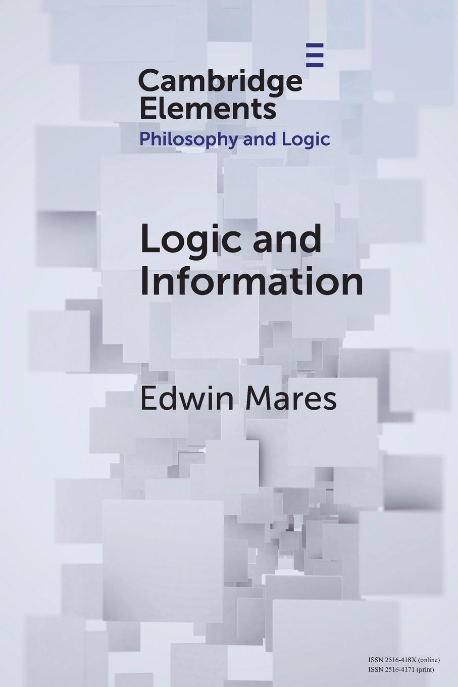 Cover: 9781009466738 | Logic and Information | Edwin Mares | Taschenbuch | Paperback | 2024