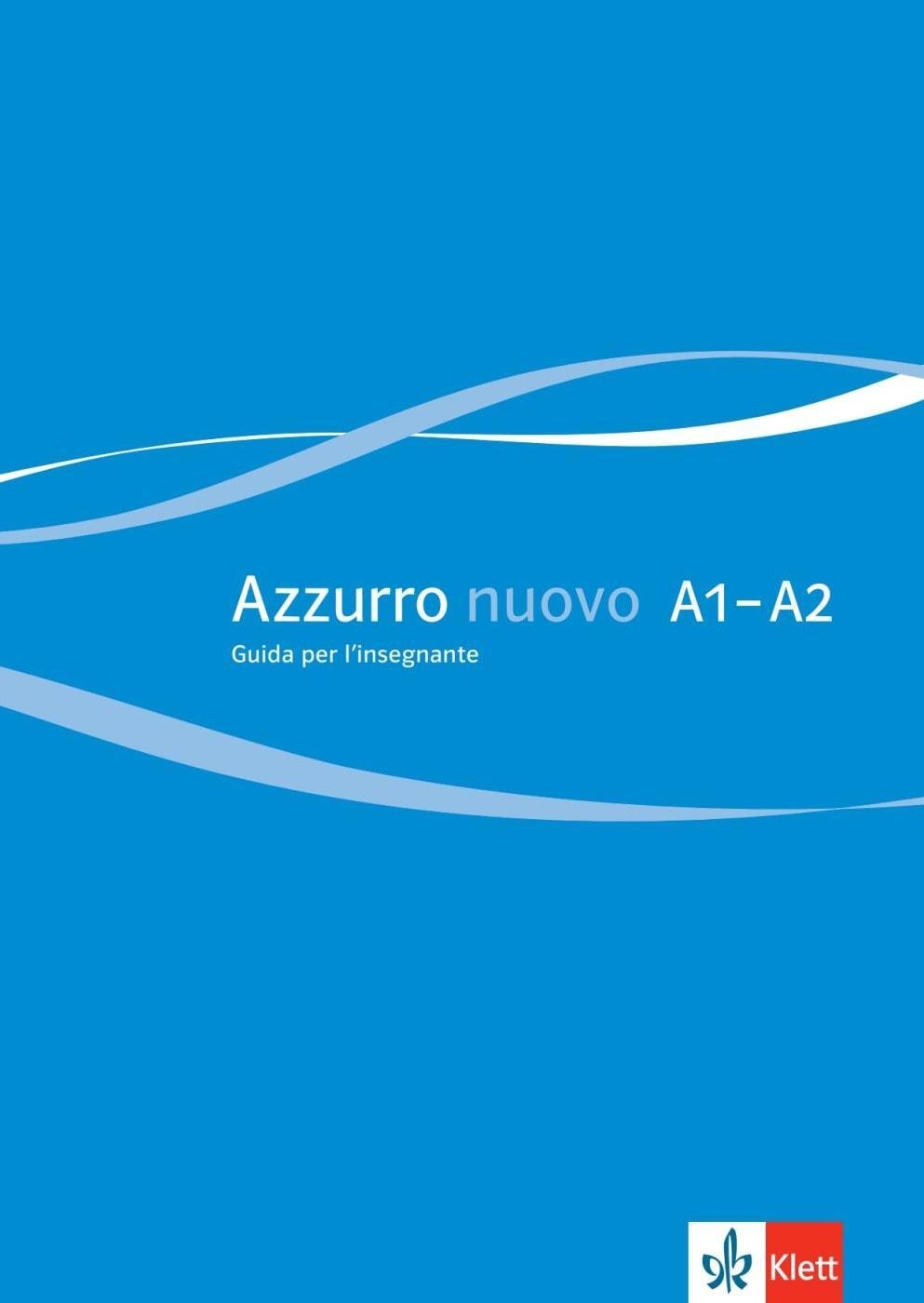 Cover: 9783125256903 | Azzurro nuovo A1-A2 | Italienisch für Anfänger. Guida per l'insegnante