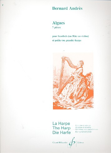 Cover: 9790043045557 | Algues - 7 Pieces | Gerard Billaudot Editeur de Musique