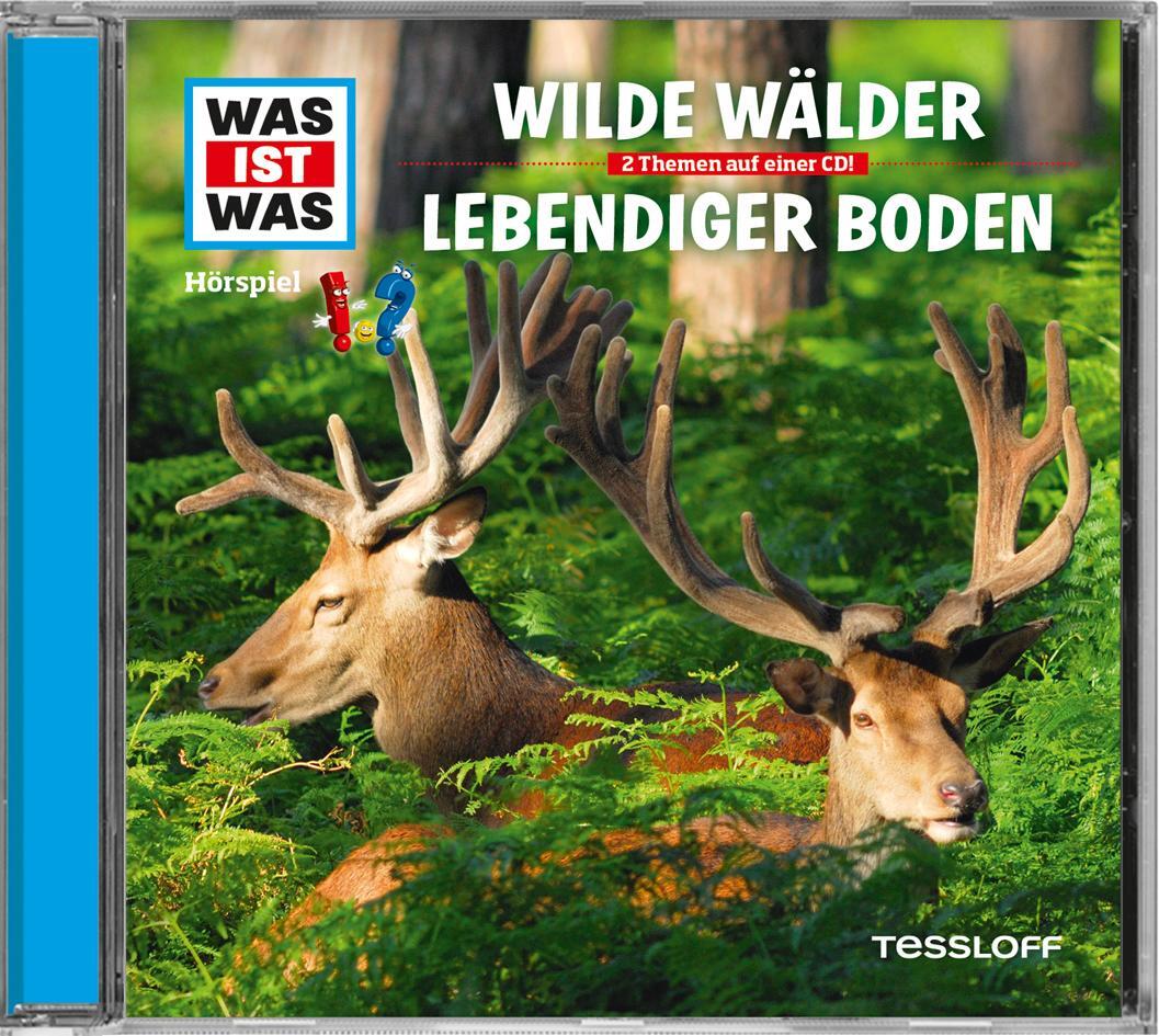 Cover: 9783788628840 | Was ist was Hörspiel-CD: Wilde Wälder/ Lebendiger Boden | Baur Manfred