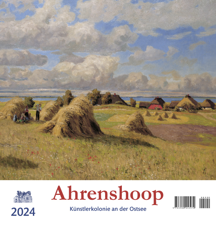 Cover: 9783960453970 | Ahrenshoop 2024 | Künstlerkolonie an der Ostsee | Kalender | 13 S.