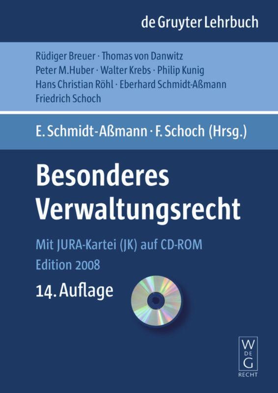 Cover: 9783899494952 | Besonderes Verwaltungsrecht | Friedrich Schoch (u. a.) | Taschenbuch