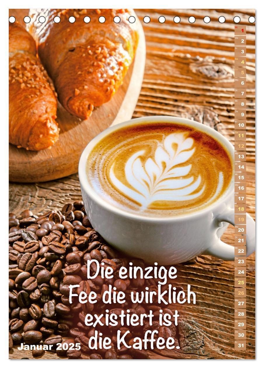 Bild: 9783435857937 | Kaffeestunde: Die Welt der Baristas (Tischkalender 2025 DIN A5...