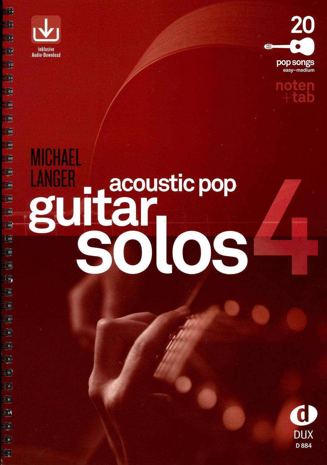 Cover: 9783868493306 | Acoustic Pop Guitar Solos 4 | Broschüre | Deutsch | 2019 | Edition DUX