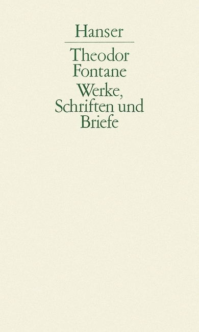 Cover: 9783446106918 | Aufsätze und Aufzeichnungen | Theodor Fontane | Buch | 968 S. | Hanser