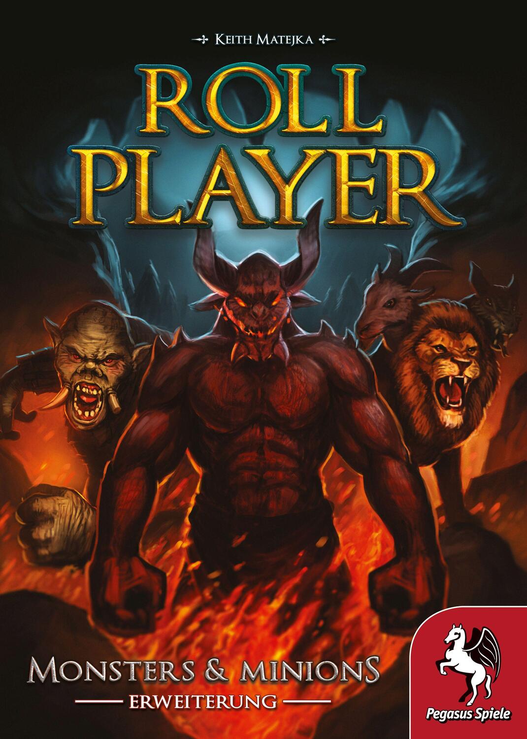 Cover: 4250231717130 | Roll Player: Monsters & Minions [Erweiterung] | Spiel | Deutsch | 2019