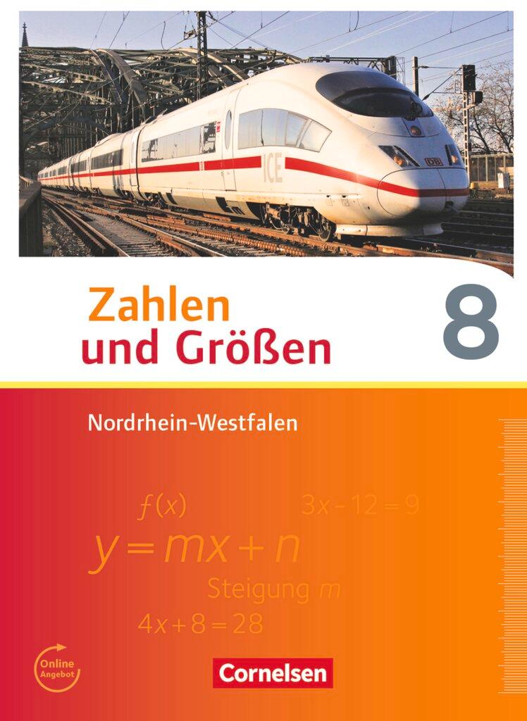 Cover: 9783060028863 | Zahlen und Größen 8. Schuljahr. Schülerbuch Nordrhein-Westfalen...