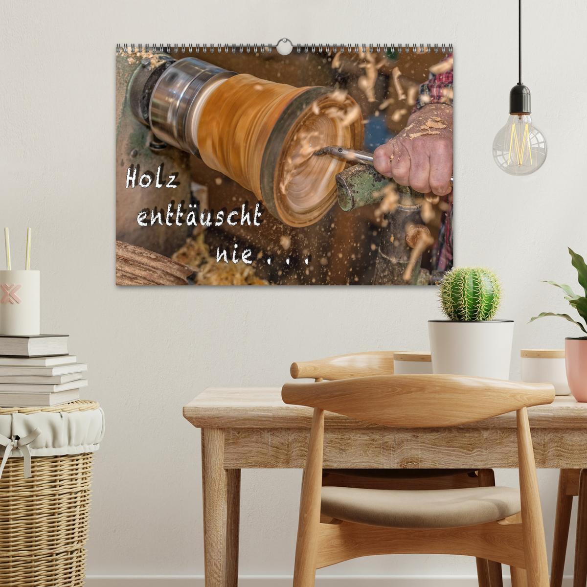 Bild: 9783435463701 | Holz enttäuscht nie (Wandkalender 2025 DIN A3 quer), CALVENDO...