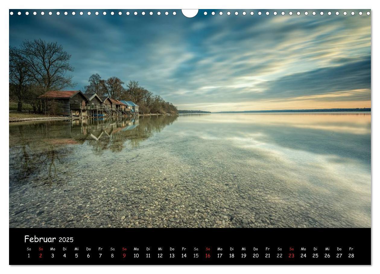 Bild: 9783435578313 | silent minutes - Lichtstimmungen im 5-Seen-Land (Wandkalender 2025...