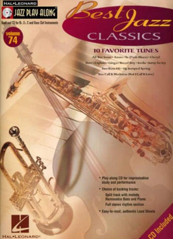 Cover: 9781423426172 | Best Jazz Classics | Jazz Play-Along Volume 74 | Jazz Play Along