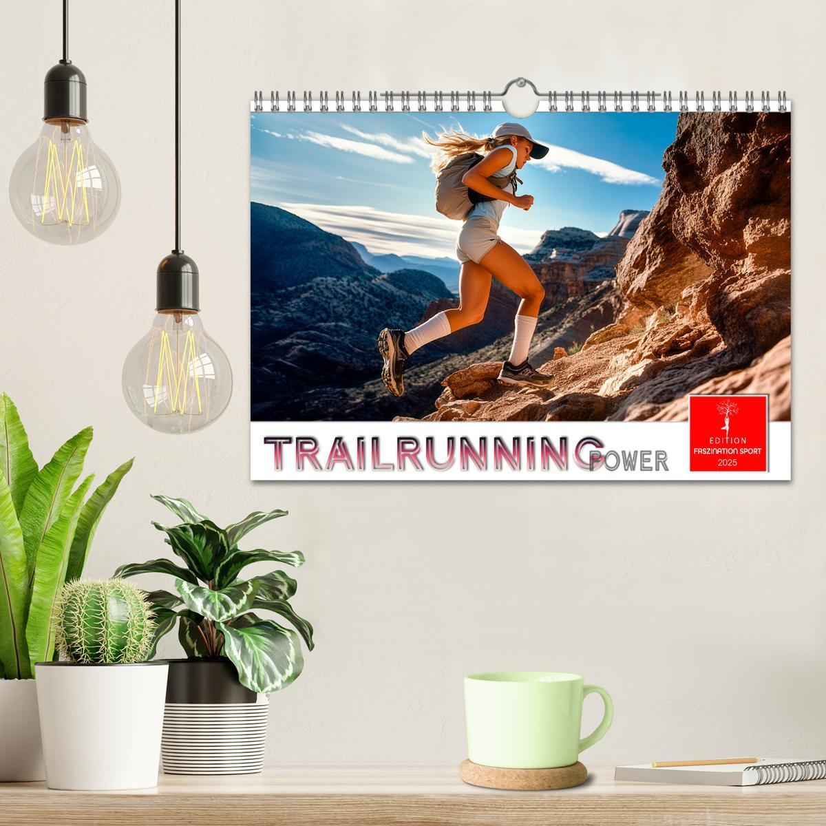 Bild: 9783457234662 | Trailrunning Power (Wandkalender 2025 DIN A4 quer), CALVENDO...