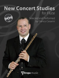 Cover: 9789043122269 | New Concert Studies for Flute | Buch + CD | 2005 | Mitropa Music