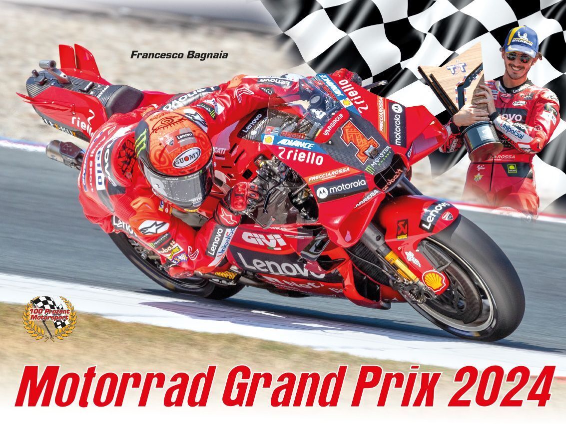 Cover: 9783948794521 | Motorrad Grand Prix Kalender 2024 | Frank Pommer | Kalender | 2024