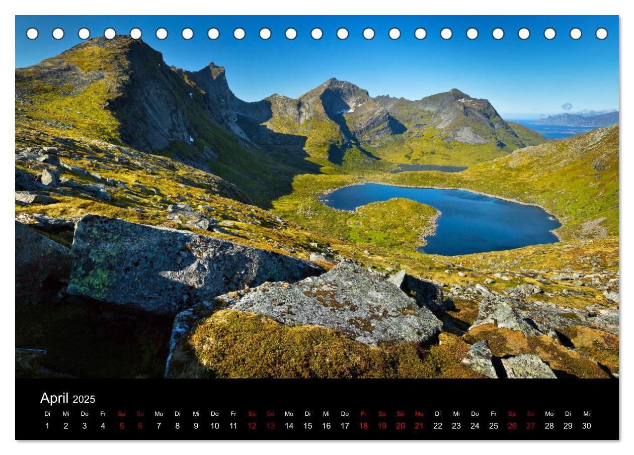 Bild: 9783435396795 | Lofoten - Inseln im Nordmeer (Tischkalender 2025 DIN A5 quer),...