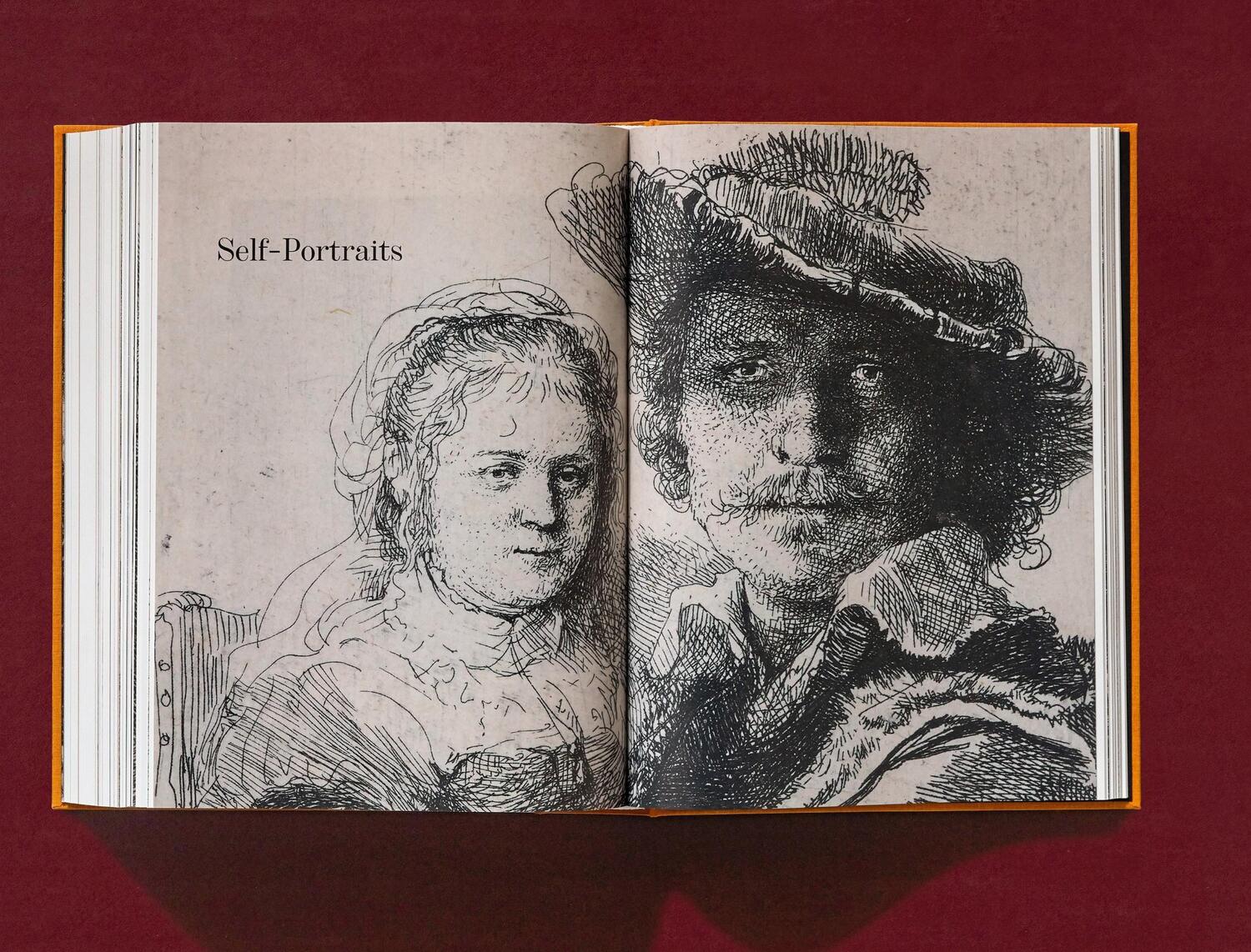 Bild: 9783836575423 | Rembrandt. Sämtliche Zeichnungen und Radierungen | Hinterding (u. a.)