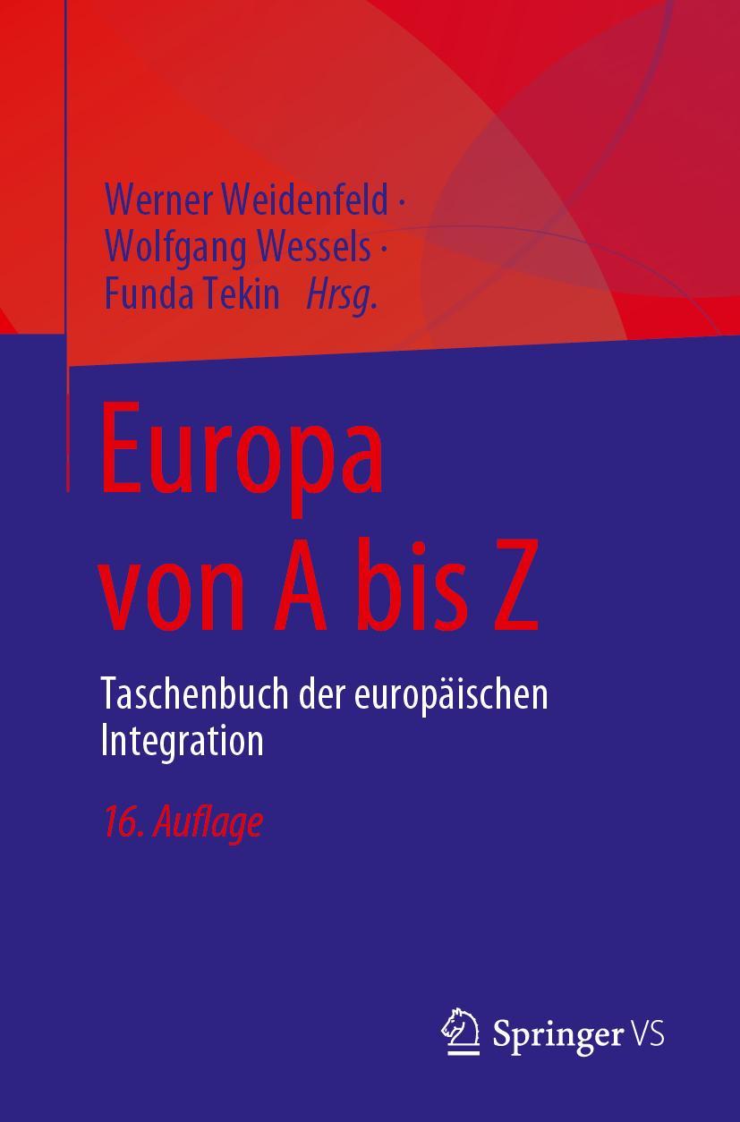 Cover: 9783658410049 | Europa von A bis Z | Taschenbuch der europäischen Integration | Buch