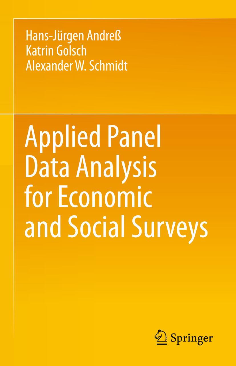 Cover: 9783642329135 | Applied Panel Data Analysis for Economic and Social Surveys | Buch