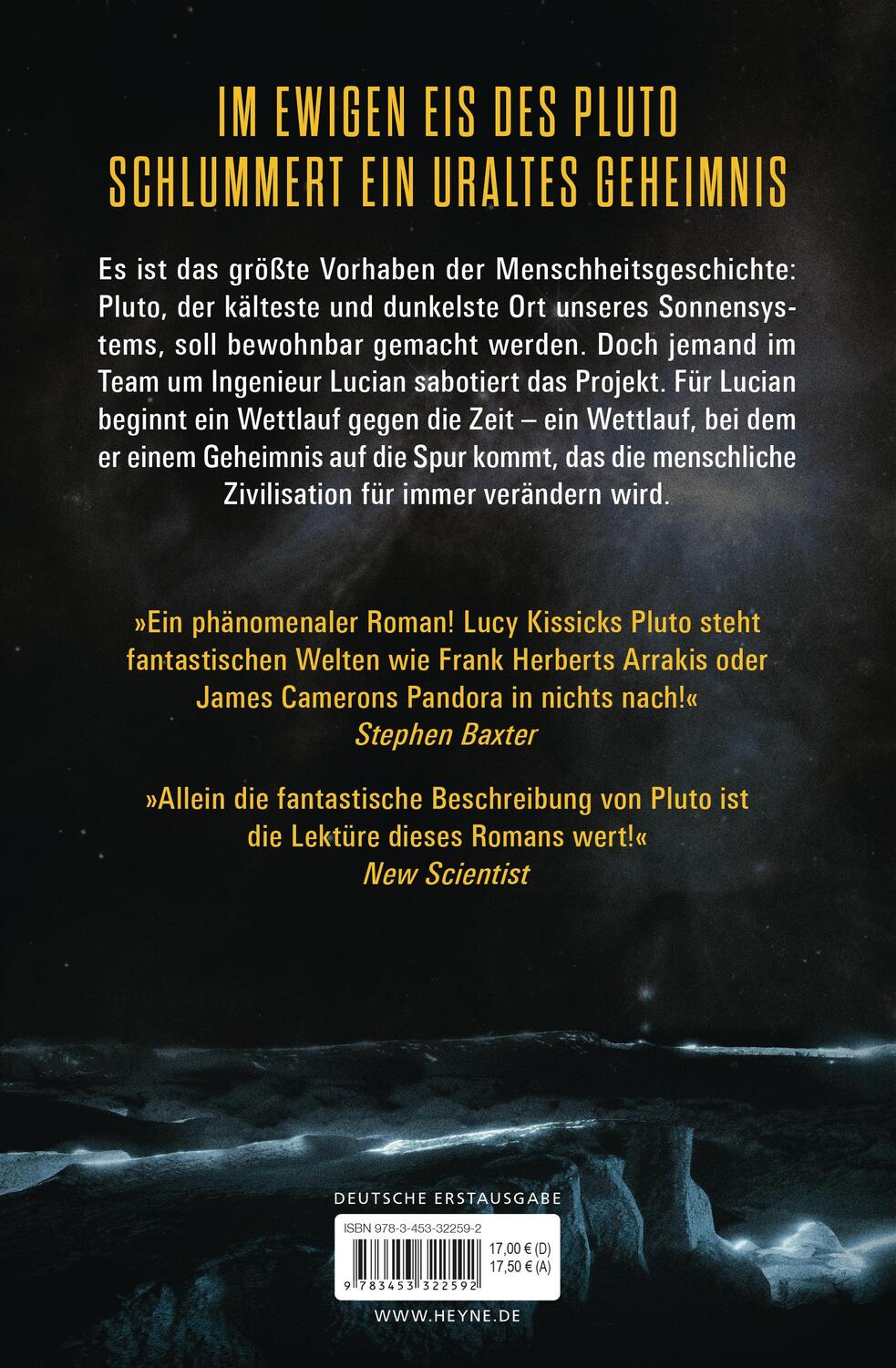 Bild: 9783453322592 | Projekt Pluto | Roman | Lucy Kissick | Taschenbuch | Deutsch | 2023