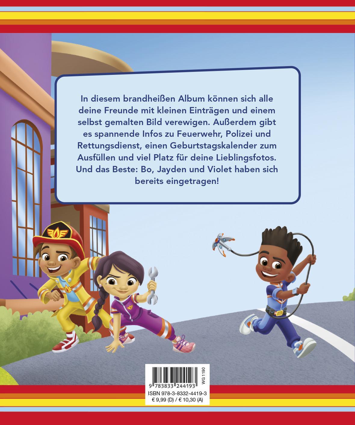 Rückseite: 9783833244193 | Disney Junior Firebuds: Meine ersten Freunde | Buch | 64 S. | Deutsch