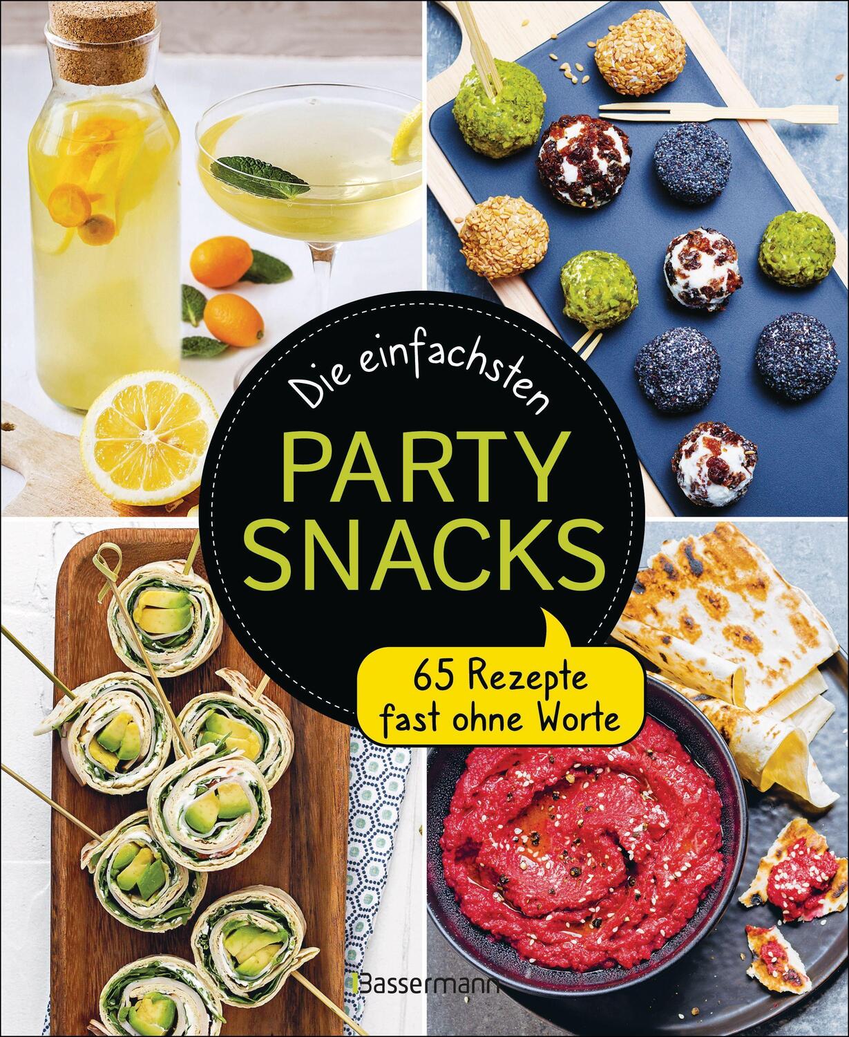 Cover: 9783809446484 | Die einfachsten Partysnacks | 65 Rezepte fast ohne Worte | Austruy