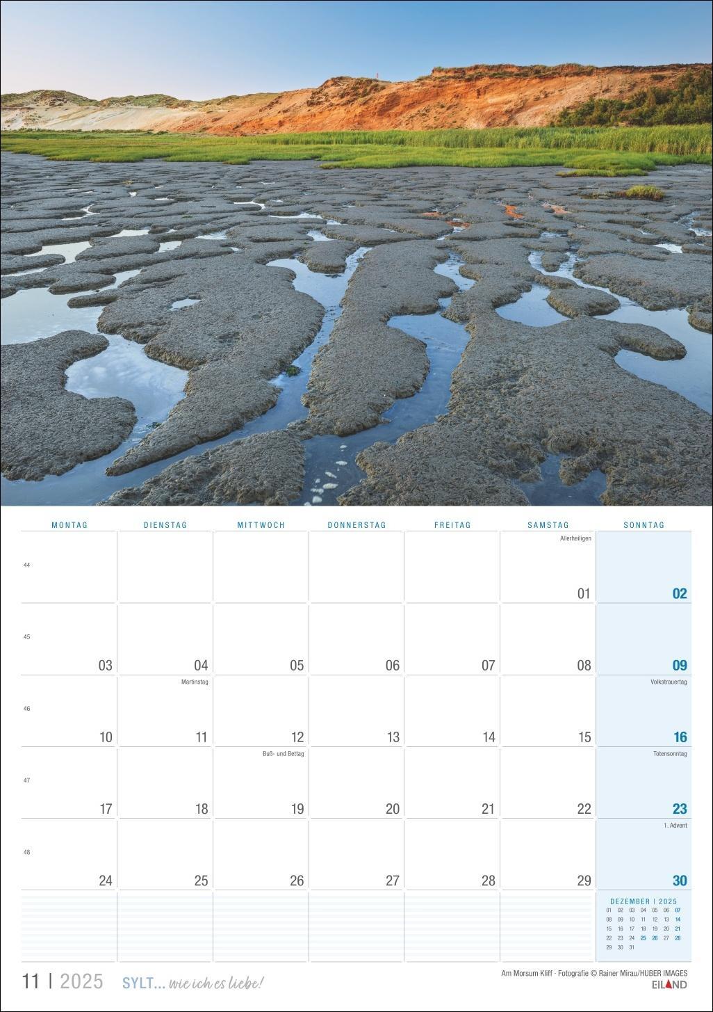 Bild: 9783964023438 | Sylt ... wie ich es liebe Kalender 2025 | Eiland | Kalender | 13 S.