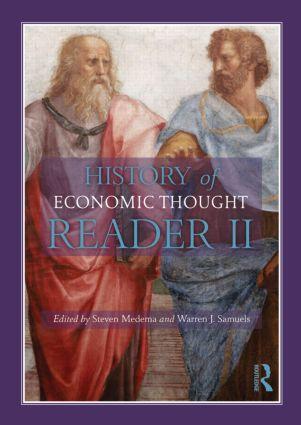 Cover: 9780415568685 | The History of Economic Thought | A Reader; Second Edition | Buch