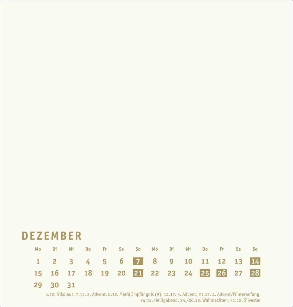 Bild: 9783756407927 | Premium-Bastelkalender gold mittel 2025 | Heye | Kalender | 14 S.